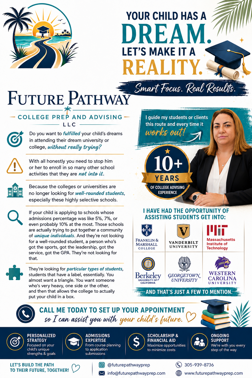 Your Child Has a Dream. Let’s Make It a Reality.